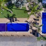 Top View of A Pool — Caravan Park in Kinka Beach, QLD