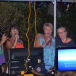 Group of women signing karaoke — Caravan Park in Kinka Beach, QLD