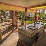 Outdoor BBQ Area — Caravan Park in Kinka Beach, QLD
