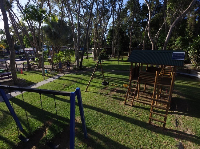 Playground at Camping Site — Caravan Park in Kinka Beach, QLD